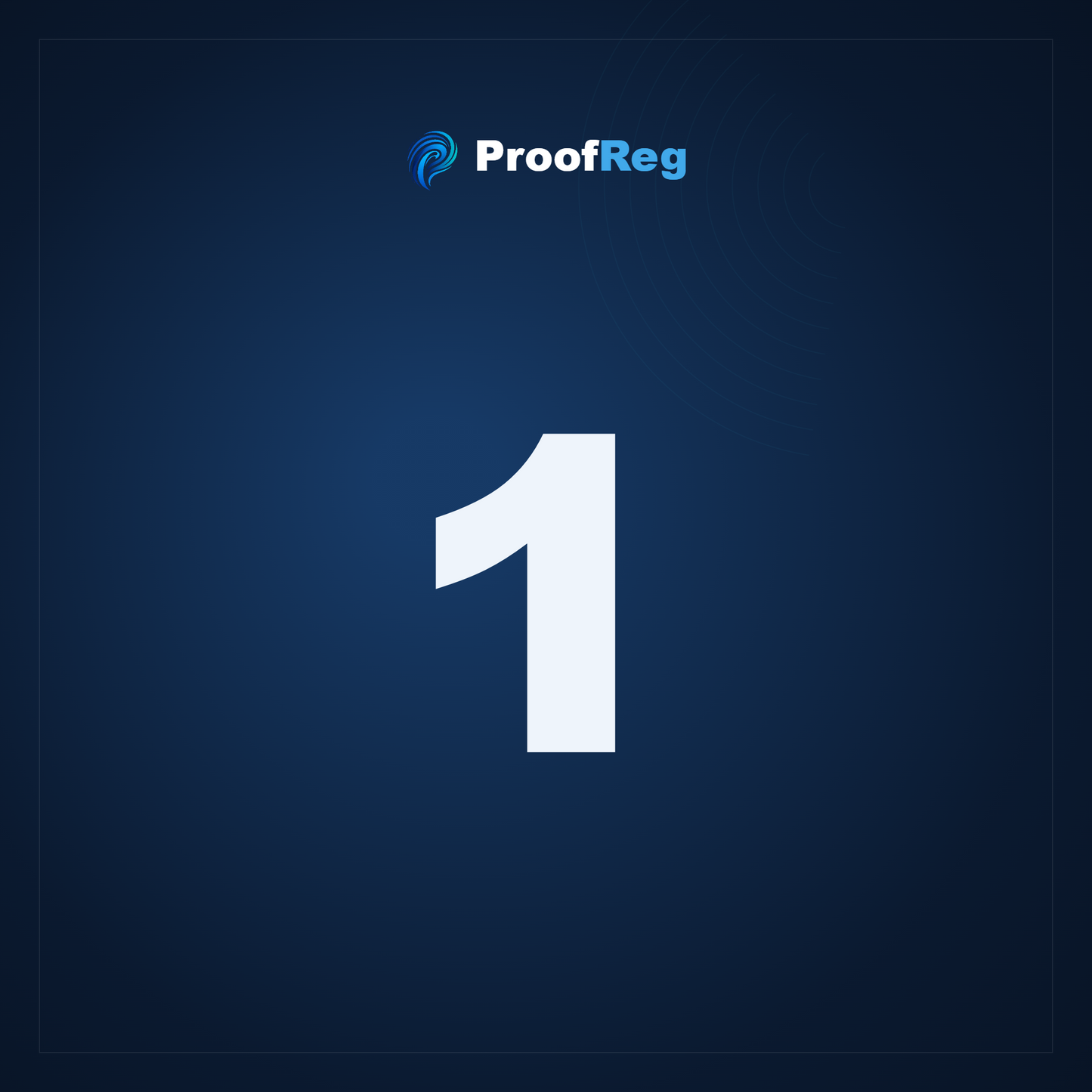 1 ProofReg Registration